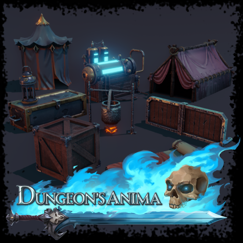 Dungeons Anima Game Assets Enemy Camp