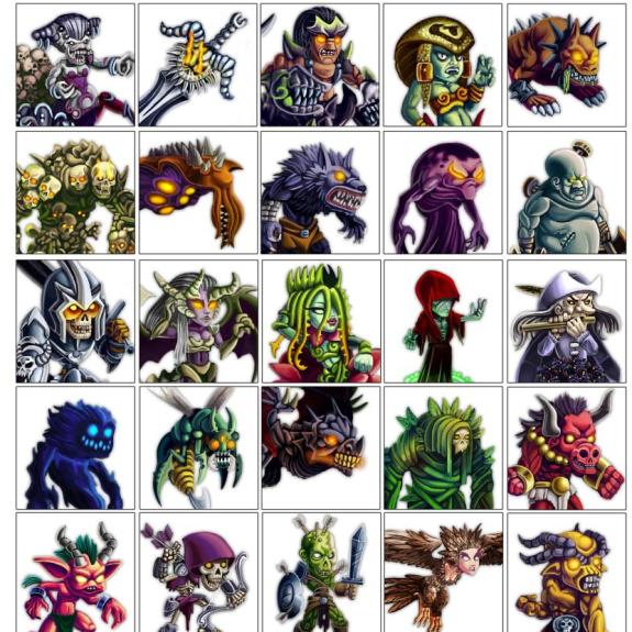 Clash Of warlords  Sprites